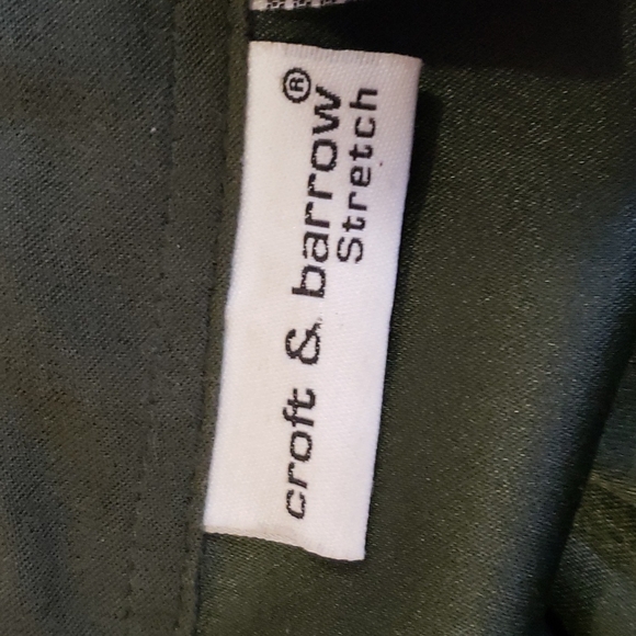 Croft & Barrow Stetch button up suede top - Picture 8 of 11